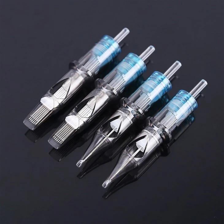 Blackbird RM (CM) 20 PCs/Box mit Membran -Tattoo -Nadeln Kartusche Einweg sterilisierte Sicherheitsnadel für Tattoo -Künstler