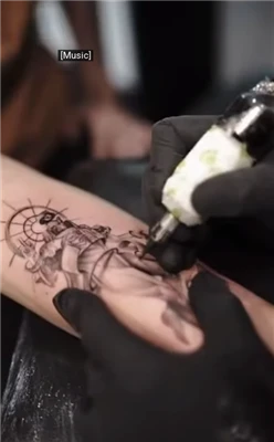 Tattoos im mexikanischen Stil