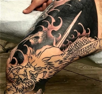 Tolle Arbeit für das Tattoo