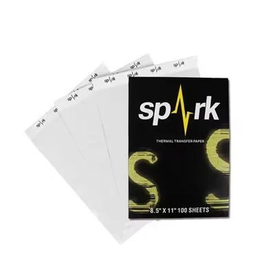 100pcs Kopierpapier Tattoo Thermalfark Tattoo Schablone Transferpapier Aufkleber Thermalpapier