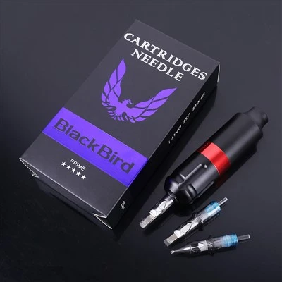 Schwarzer Vogelstahlnadel OEM/ODM Customized Disposable Tattoo Nadeln Großhandel Tattoo Pen Special