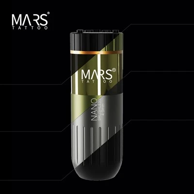 Mars kurzer Batterie -Tattoo Stift