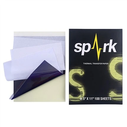 Neue Ankunft Tattoo Schablone Papier Spark Tattoo Thermische Schablone Transfer Papier Kopierer Papier Für Tattoo Transfer Maschine