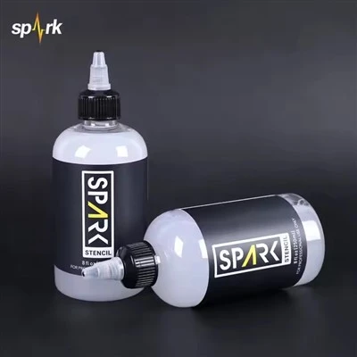 Glattes Zeug 4 fl oz waschbarer flüssiger Schablone Transfergel für Körper- und Fuß -Tattoo -Künstler Vakuumtechnologie