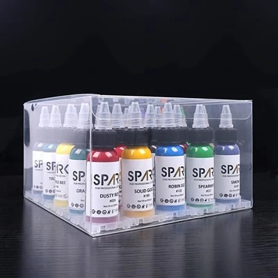 Spark 25 Flaschen Tattoo Tinte Set 1 Unzen 30 ml 25 Zählen Sie jeweils 66 Farben zur Auswahl