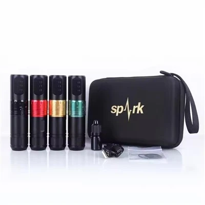 Spark Factory Wholesale Customized Verstellbarer Hub 1600mAh Batterie Tattoo Gun Wireless Tattoo -Maschine