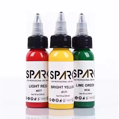 Spark Organic 1oz (30 ml) hautfreundliche lebendige Tattoo-Versorgungstinte Permanent Make-up Pigment Tattoo Tinte
