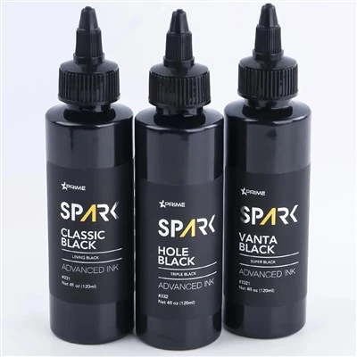 Großhandel 4oz 120 ml Premium Tattoo Ink Set benutzerdefinierte schwarze organische Flüssigkeit hohe Qualität Dauerfunktion