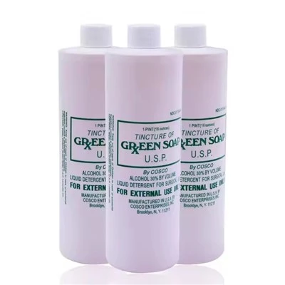 Sterilisierter Tattoo Green Seifenschaum