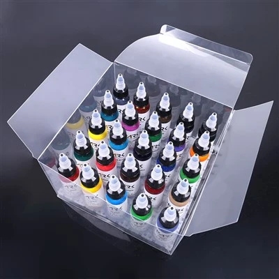 Großhandel benutzerdefinierte hoch - Ende 1oz lang - dauerhafte Farbe schnell glattes Spark Premium Permanent Tattoo Tinte für Körperkunst