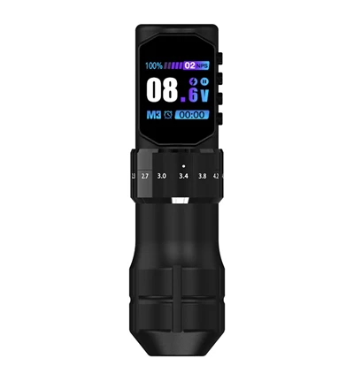 Drahtloser Tattoo-Maschinenstift mit 2000-mAh-Doppelbatterie für Tattoo-Körperkunst