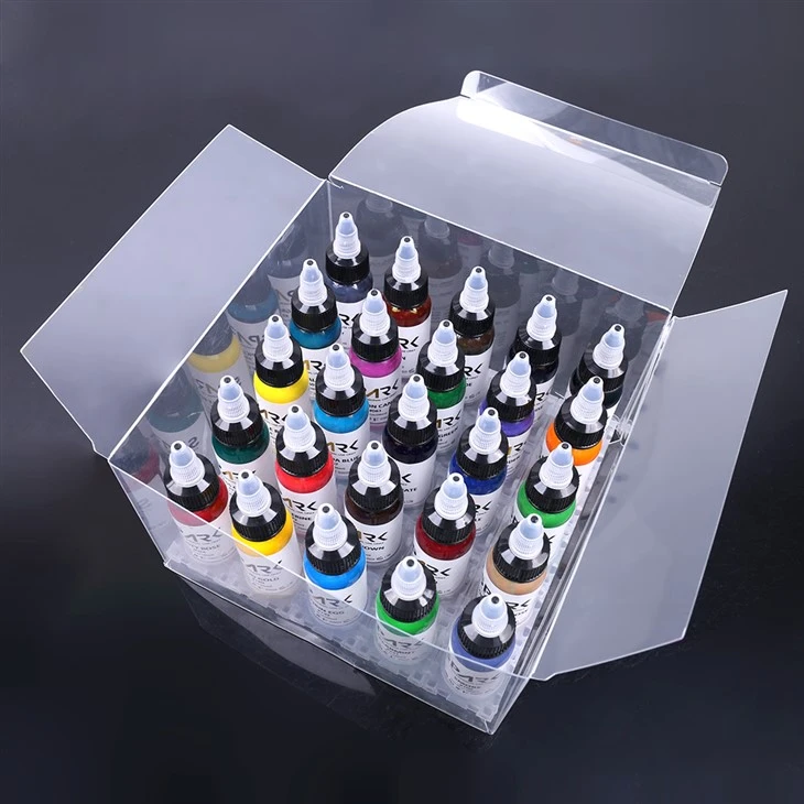 Großhandel benutzerdefinierte hoch - Ende 1oz lang - dauerhafte Farbe schnell glattes Spark Premium Permanent Tattoo Tinte für Körperkunst