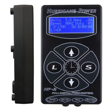 Günstiges Hurricane HP-2 Tattoo Netzteil Digital Tattoo Power