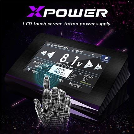Digital LCD Tattoo XPower Versorgung Rotary Tattoo Maschine Pen Coil Maschine XPower Tattoo Versorgung