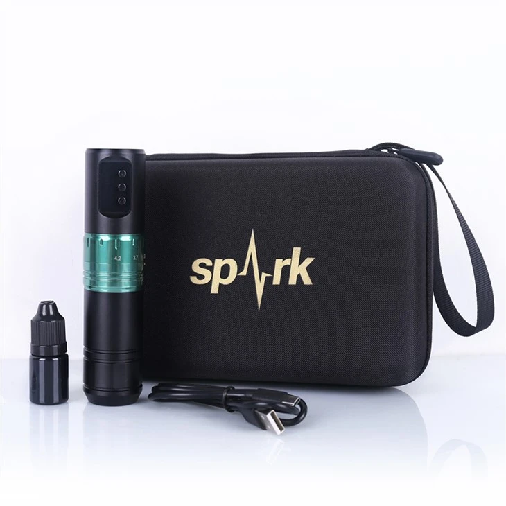 10000 U/min Spark Tattoo Machine Pen Tattoo Maschine Wireless Tattoo Pen
