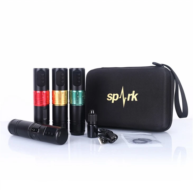 1600 mAh Spark Tattoo-Maschine, kabellose Tattoo-Maschine für Profis