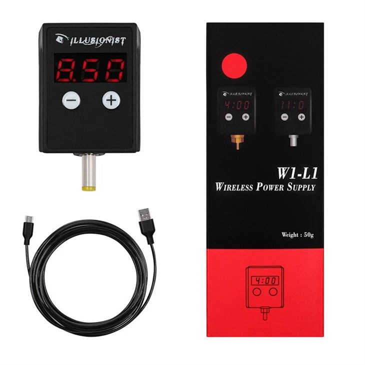 4V-11V Drahtloses Netzteil 1500mAh Tattoo-Akku