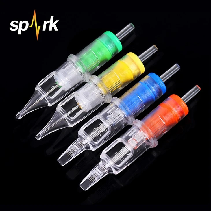 Spark Truecolor Precise Tattoo-Cartridge-Nadeln mit rundem Liner