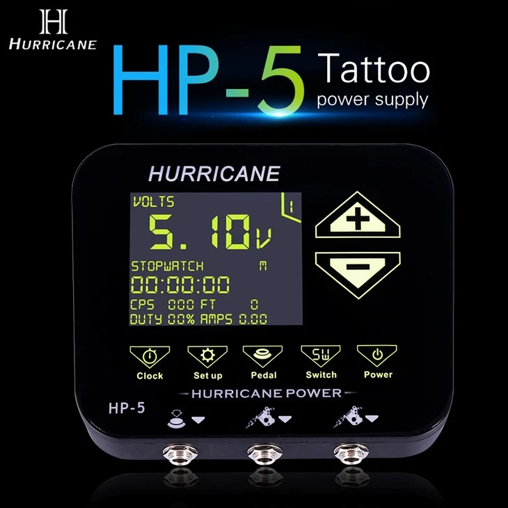 Hand Touch Tattoo Netzteil Hurricane Tattoo Netzteil