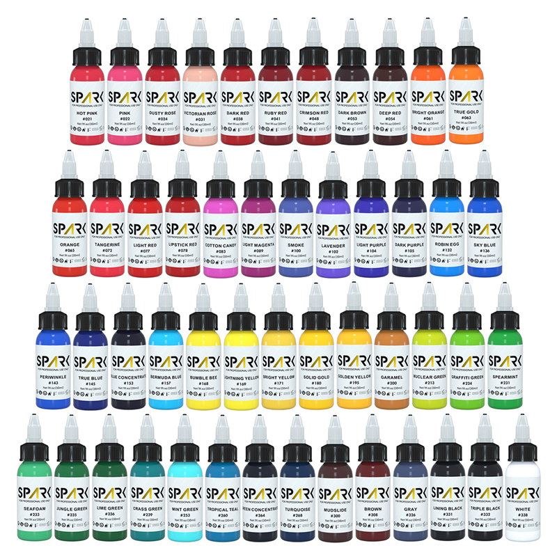 Premium Spark Tattoo Ink Tattoo Supply Tattoo-Tinten-Set