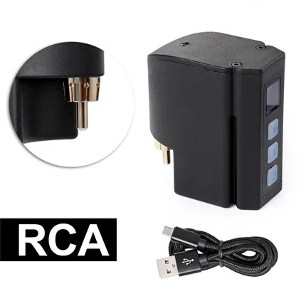 2400 mAh RCA-Tattoo-Netzteil, kabelloser Tattoo-Akku