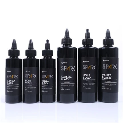 4OZ   8OZ   Futter   Schwarz   Triple   Schwarz   Super Schwarz   Spark   Tattoo   Tinte   Tätowierung   Tinte   Schwarz