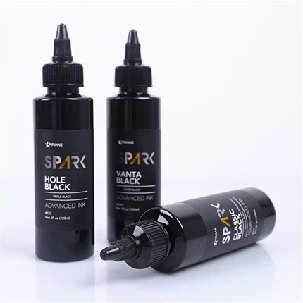 Klassisch   Schwarz   4 OZ   Futter   Schwarz   Tinte   Serie   Funke   Tattoo   Tinte   Tätowierung   Tinte   Schwarz   Licht