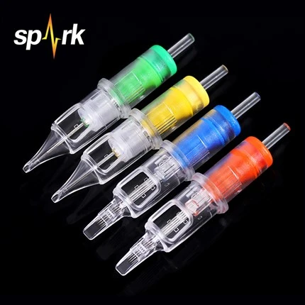 Spark Truecolor Precise Tattoo-Cartridge-Nadeln mit rundem Liner
