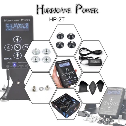 Power Tattoo Hurricane Hand Touch Tattoo Netzteil