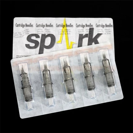 Spark Greywash Tattoo-Nadelmodule 0.35MM gebogenes Magnum