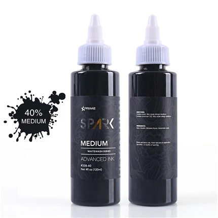 Tätowierfarben-Set, vegane Tätowierfarbe, White Wash-Set, Spark-Tätowierfarbe