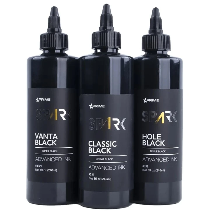 Spark Professionelle Tattoo Tinte schwarz